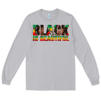 Moon Dust black is beautiful juneteenth Long Sleeve Tee - texasbilliewilder