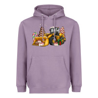 Lavender little debbie tree cakes bulldozer Heavyweight Hoodie - JahusDesignShop