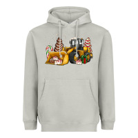 Little Debbie Tree Cakes Bulldozer Heavyweight Hoodie | Teevron