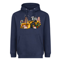 Navy little debbie tree cakes bulldozer Heavyweight Hoodie - JahusDesignShop