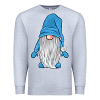 Heather Grey winter gnome Premium Sweatshirt - JahusDesignShop