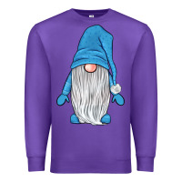 Purple winter gnome Premium Sweatshirt - JahusDesignShop