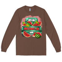 Chestnut watermelon truck Long Sleeve Tee - Zillion Design Studio