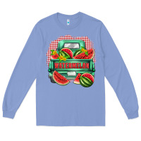 Colony Blue watermelon truck Long Sleeve Tee - Zillion Design Studio