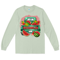 Matcha watermelon truck Long Sleeve Tee - Zillion Design Studio