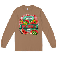Toasted Coconut watermelon truck Long Sleeve Tee - Zillion Design Studio