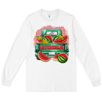White watermelon truck Long Sleeve Tee - Zillion Design Studio