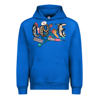 Cobalt love nurse Urban Hoodie - NancyCooperArtShop