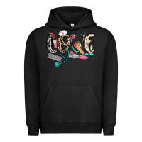 Pigment Black love nurse Urban Hoodie - NancyCooperArtShop