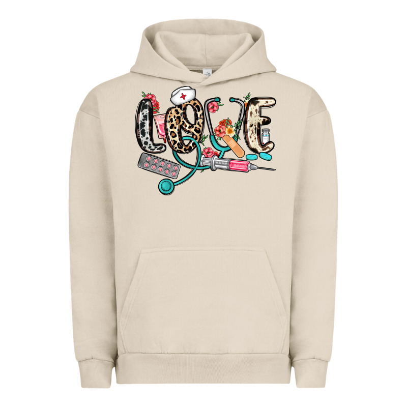 Love Nurse Urban Hoodie by NancyCooperArtShop | Teevron