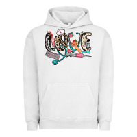 Pigment Lunar Rock love nurse Urban Hoodie - NancyCooperArtShop