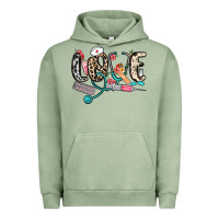 Pigment Oil Green love nurse Urban Hoodie - NancyCooperArtShop