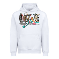 White love nurse Urban Hoodie - NancyCooperArtShop