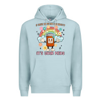 Blue Mist if you're happy and you know it its your meds Premium Hoodie - MaliasSmallBusiness