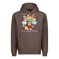 Coffee if you're happy and you know it its your meds Premium Hoodie - MaliasSmallBusiness