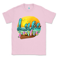 Bubblegum Pink lake junkie Classic Tee - texasbilliewilder