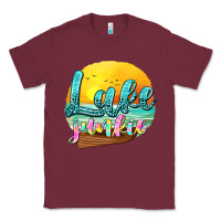 Burgundy lake junkie Classic Tee - texasbilliewilder