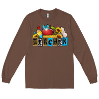 Chestnut teacher Long Sleeve Tee - Zillion Design Studio