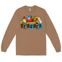 Toasted Coconut teacher Long Sleeve Tee - Zillion Design Studio