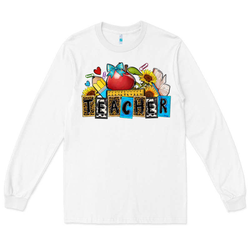 Teacher Long Sleeve Tee by Zillion Design Studio | Teevron