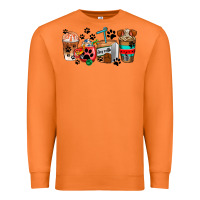 Carrot dogs coffee cups Premium Sweatshirt - AdoDesignShop