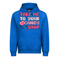 Cobalt take me to your candy shop Urban Hoodie - MaliasSmallBusiness
