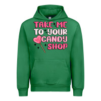 Emerald take me to your candy shop Urban Hoodie - MaliasSmallBusiness
