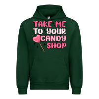 Forest Green take me to your candy shop Urban Hoodie - MaliasSmallBusiness
