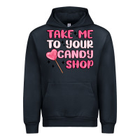 Navy take me to your candy shop Urban Hoodie - MaliasSmallBusiness