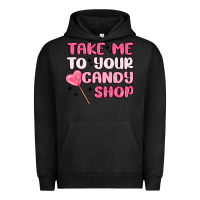 Pigment Black take me to your candy shop Urban Hoodie - MaliasSmallBusiness