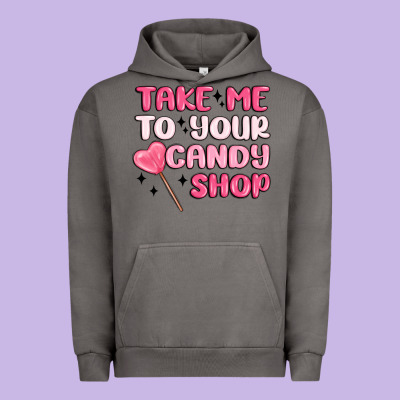 Take Me To Your Candy Shop Urban Hoodie Designed By Maliassmallbusiness