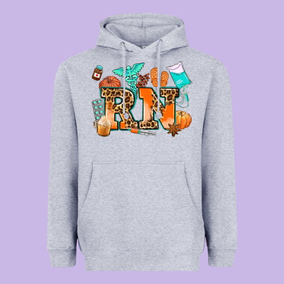Rn Registered Nurse Heavyweight Hoodie Designed By Adodesignshop
