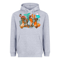 Heather Grey rn registered nurse Heavyweight Hoodie - AdoDesignShop
