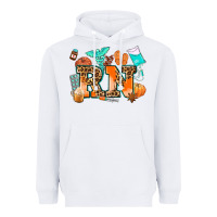 White rn registered nurse Heavyweight Hoodie - AdoDesignShop