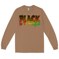Toasted Coconut black is beautiful juneteenth Long Sleeve Tee - texasbilliewilder
