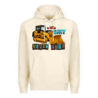Tofu a little dirt never hurt Premium Hoodie - AdoDesignShop