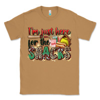 Toasted Coconut i'm just here for the snacks softball Classic Tee - Zillion Design Studio