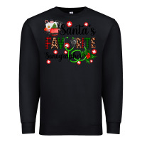 Black santa's favorite sonographer Premium Sweatshirt - AdoDesignShop