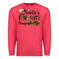 Cardinal santa's favorite sonographer Premium Sweatshirt - AdoDesignShop