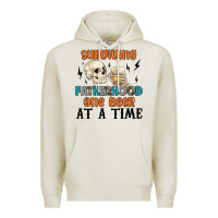 Oatmeal Heather surviving fatherhood one beer at a time Premium Hoodie - MaliasSmallBusiness