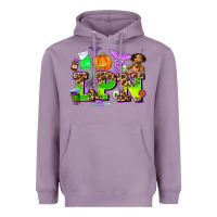 Lavender lpn halloween nurse with Heavyweight Hoodie - AdoDesignShop