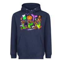 Navy lpn halloween nurse with Heavyweight Hoodie - AdoDesignShop