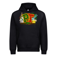 Foreset Green pt physical therapist juneteenth Urban Hoodie - NancyCooperArtShop