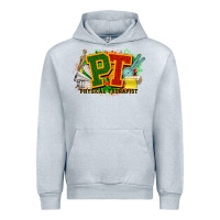 Heather Grey pt physical therapist juneteenth Urban Hoodie - NancyCooperArtShop