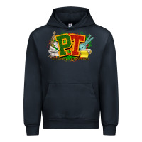 Navy pt physical therapist juneteenth Urban Hoodie - NancyCooperArtShop