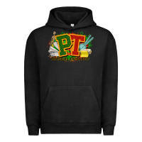 Pigment Black pt physical therapist juneteenth Urban Hoodie - NancyCooperArtShop