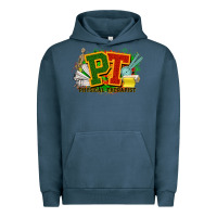 Pigment Midnight Navy pt physical therapist juneteenth Urban Hoodie - NancyCooperArtShop