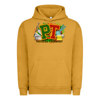 Pigment Peanut Butter pt physical therapist juneteenth Urban Hoodie - NancyCooperArtShop