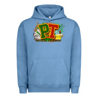 Pigment Pebble Blue pt physical therapist juneteenth Urban Hoodie - NancyCooperArtShop
