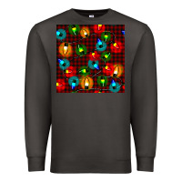 Smoke christmas lights seamless pattern Premium Sweatshirt - BundleAndBundleShop